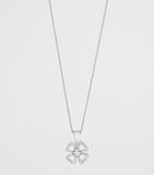 Bvlgari Fiorever white gold diamond necklace, imported from the UK
