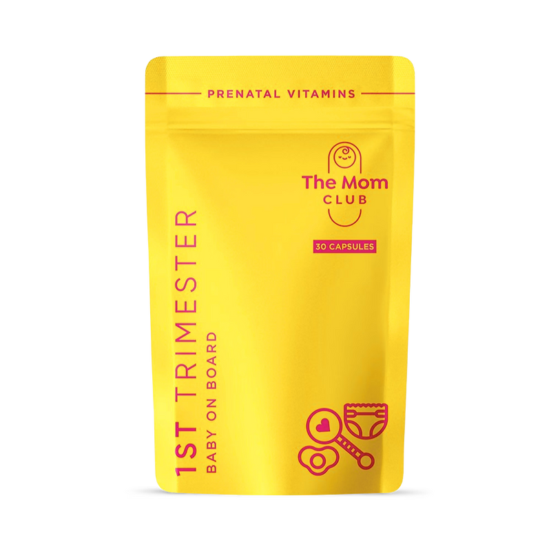 Mom Club prenatal vitamins first trimester 30 capsules, UK version