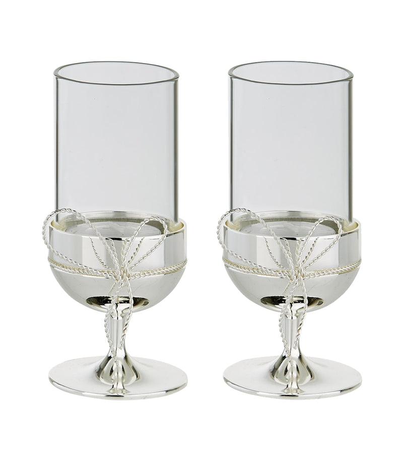 Wedgwood Love Knots tea light holder set of 2 (British brand)