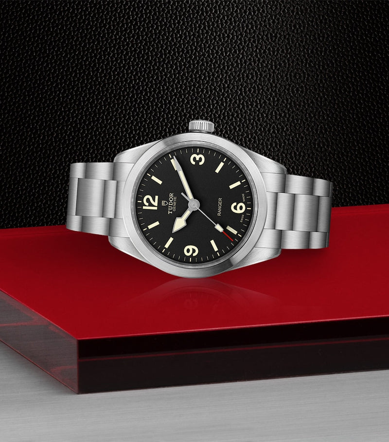 Tudor Ranger stainless steel watch 39mm (British brand)