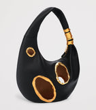 Schiaparelli large calfskin soufflé shoulder bag, UK version