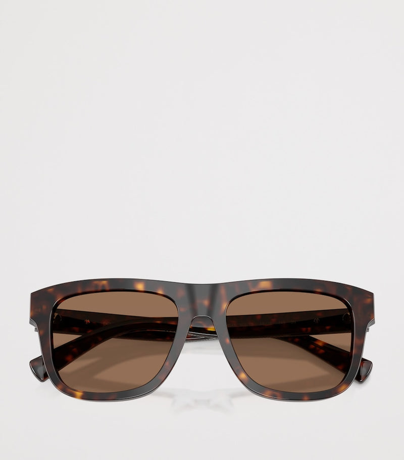 Dolce&Gabbana square acetate sunglasses tortoiseshell, imported from the UK