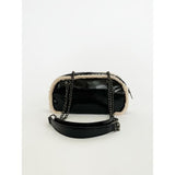 Superdrug SVNX Patent Shoulder Bag with Borg Fur Trim- Buy online at McGrocer