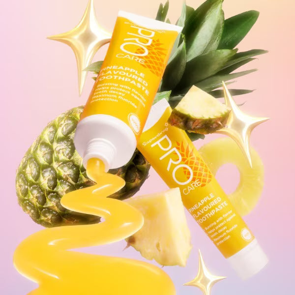 ProCare Pineapple Mint Toothpaste 75ml, imported from the UK