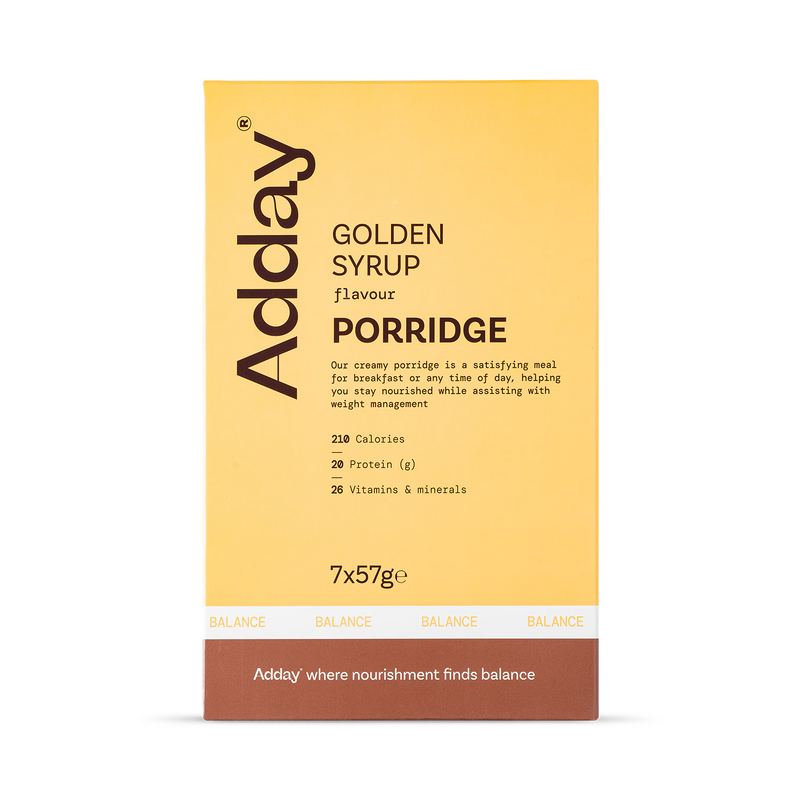 Adday golden syrup porridge 7 x 57g, UK version