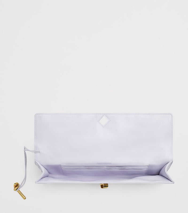 Bottega Veneta Andiamo leather clutch bag - British product