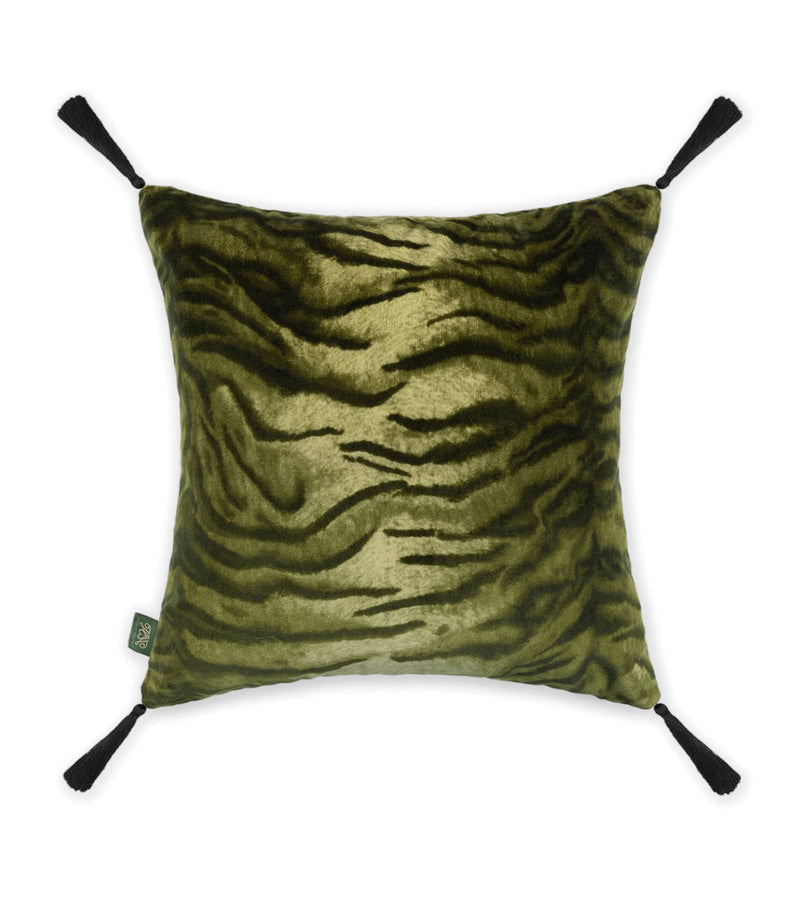 House Of Hackney Velvet Caspian Tassel cushion 45cm x 45cm, UK version