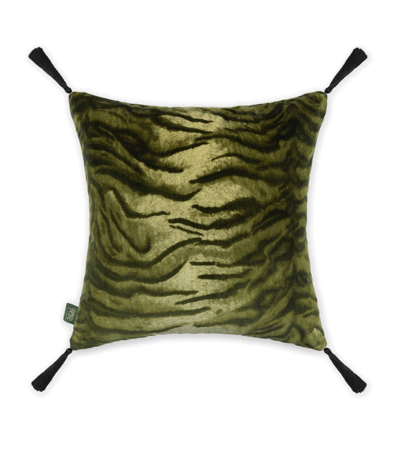 House Of Hackney Velvet Caspian Tassel cushion 45cm x 45cm, UK version