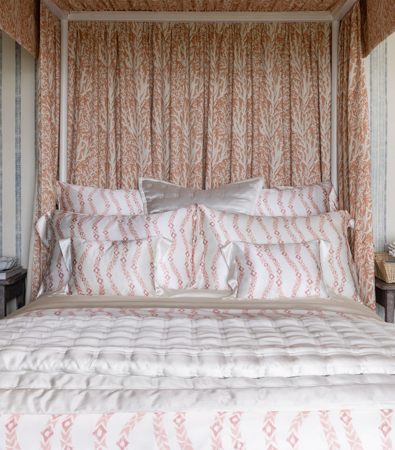 Gingerlily silk bedspread Windsor 270cm x 270cm, UK version