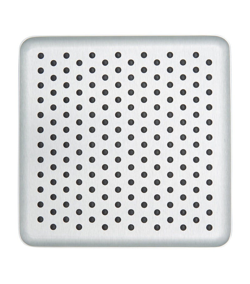 Kaymet brushed anodised aluminium serving tray for canapés, UK version