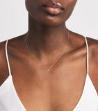 Persée Danaé necklace yellow gold diamonds, imported from the UK