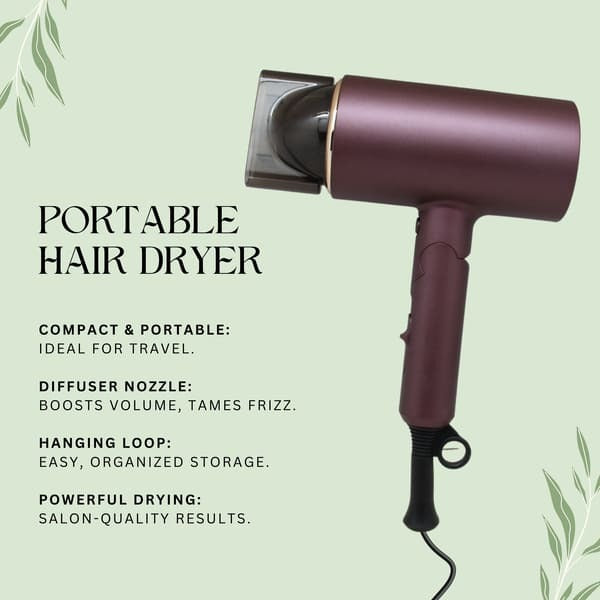 Erth Beauty portable hair dryer - British product