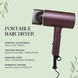 Erth Beauty portable hair dryer - British product