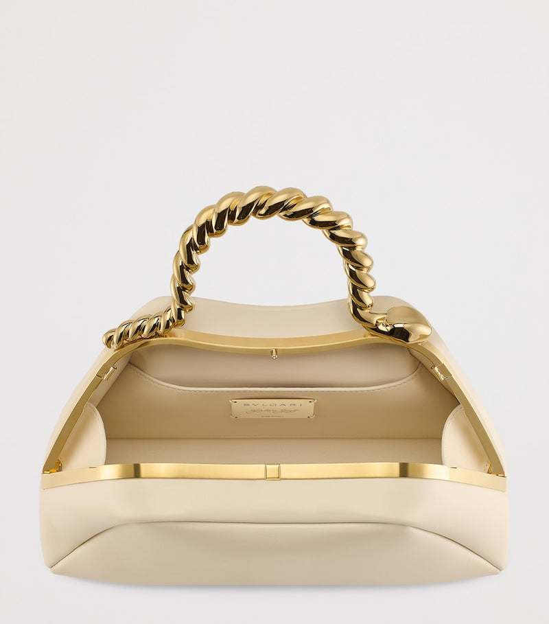 Bvlgari Serpentine top-handle bag small calfskin (British brand)
