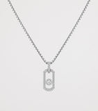 Messika So Move titanium diamond pendant 1.14ct, imported from the UK