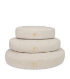 Looty Medium Organic Pet Pouf, 90cm diameter bed (British brand)