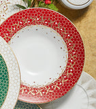 Bernardaud Noël soup plate 22.5cm - British product