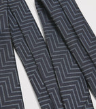 Giorgio Armani silk chevron tie 8cm - British product