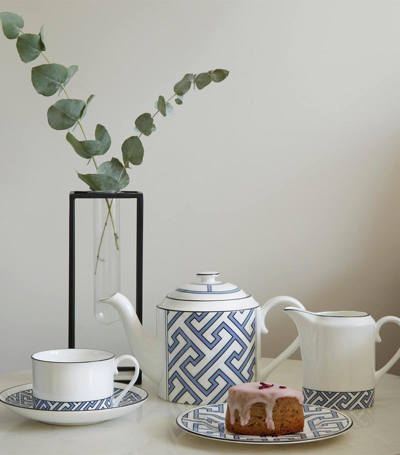 Geometric Print Milk Jug 237ml Capacity 10cm Height