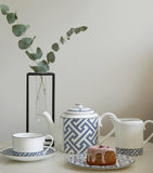Geometric Print Milk Jug 237ml Capacity 10cm Height