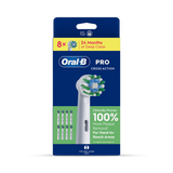 Holland & Barrett Oral-B Pro Cross Action Toothbrush Heads, 8 Counts- Buy online at McGrocer