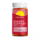 Cannaray energy support gummies mango 30 count (British brand)