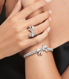 Graff Tilda's Bow ring white gold diamonds - British product