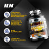 Iron Labs Nutrition creatine capsules 240 count, imported from the UK