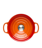 Le Creuset cast iron round casserole dish 20cm, UK version