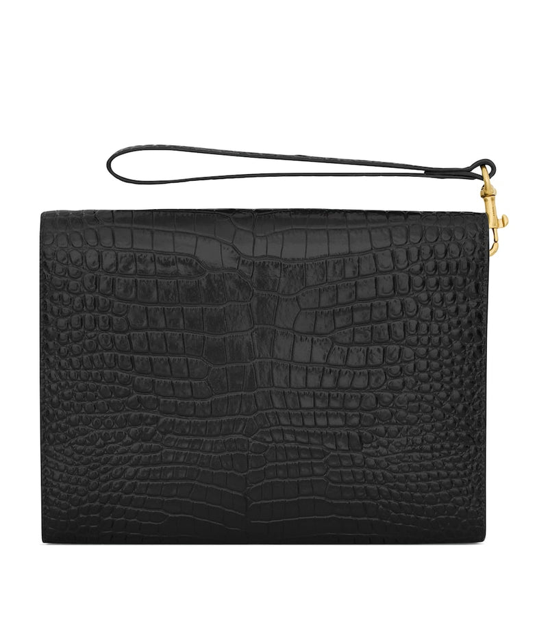 Saint Laurent Monogram Envelope Pouch clutch bag - British product