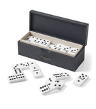 Aspinal Of London Leather Dominoes Set - British product