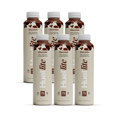 Holland & Barrett Huel Lite Chocolate Nutritionally Complete Meal 6 x 500ml- Buy online at McGrocer