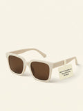 Prada square sunglasses ochre crystal grey 56mm - British product