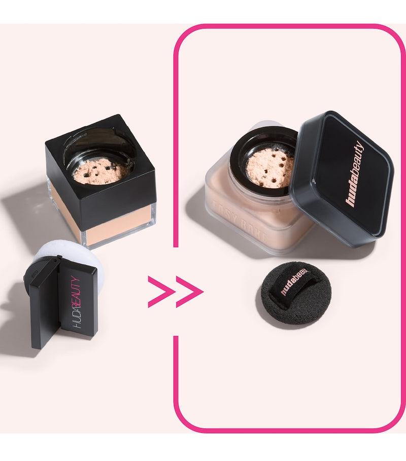 Huda Beauty mini easy bake loose powder 6g, imported from the UK