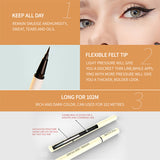 Livingandhome waterproof mascara and eyeliner set, UK version