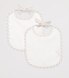 Marie-Chantal baby bibs race car design set of 2 - British product