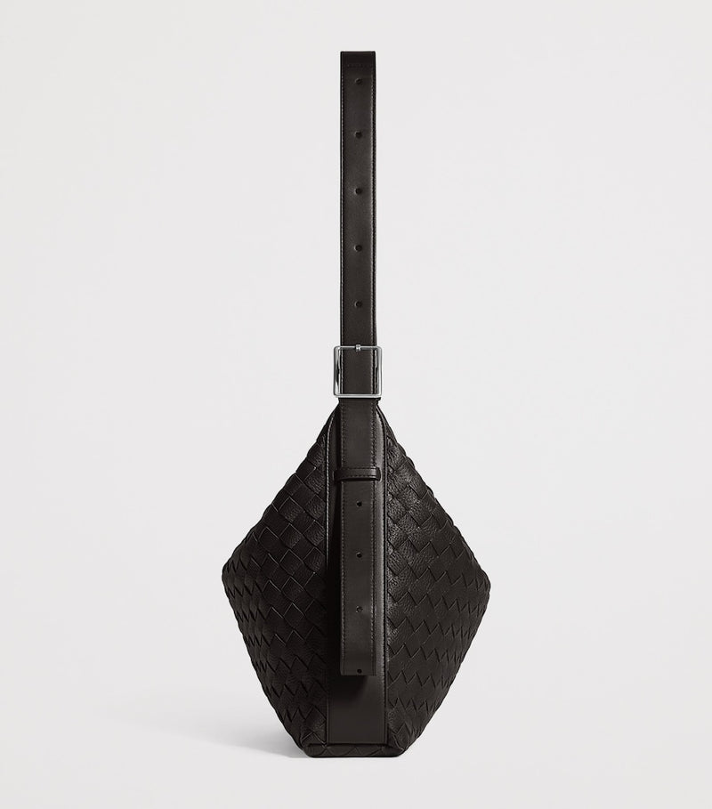 Bottega Veneta deerskin traveller cross-body bag, imported from the UK
