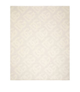 Harrods Dolce & Gabbana Casa Wool-Cashmere-Silk Logo Luxury Throw (140cm x 180cm)- Buy online at McGrocer