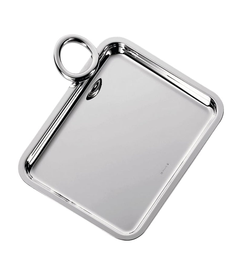 Christofle silver-plated serving tray, 20x16cm - British product