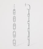 Messika Move Link white gold diamond earrings 1.45ct, UK version