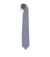 Harrods Isaia Silk Houndstooth Jacquard Tie 8.5cm- Buy online at McGrocer