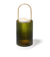 Harrods Glass Diffuser Set with Ceramic Dish, Scented Cameos and Tea Lights- Buy online at McGrocer