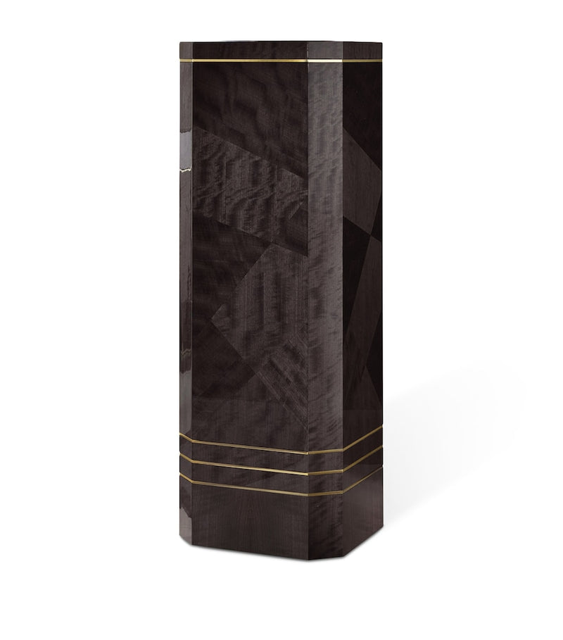 Giorgio Collection Infinity Column mahogany chrome furniture (British brand)
