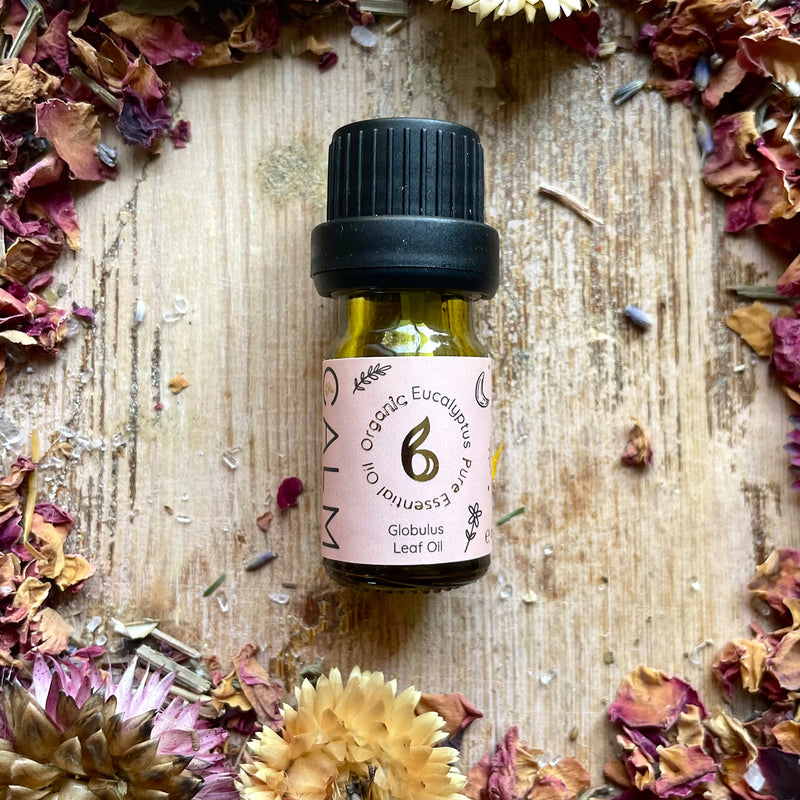 B Calm eucalyptus essential oil 10ml organic, UK version