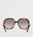 Chloé acetate rectangle sunglasses, imported from the UK