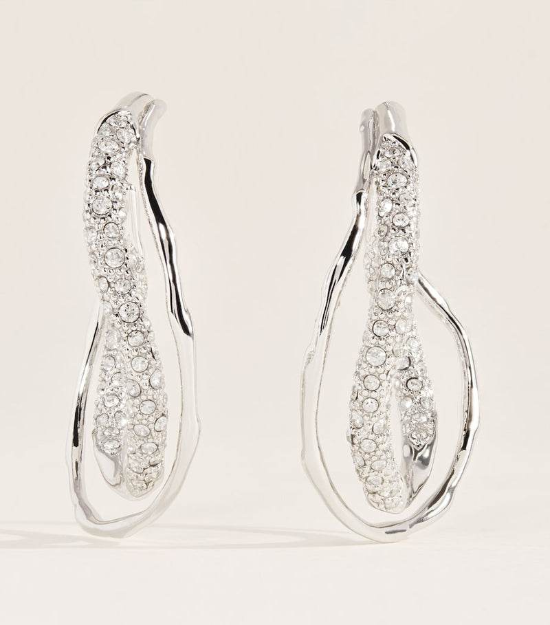 Alexis Bittar small solanales crystal twist earrings - British product