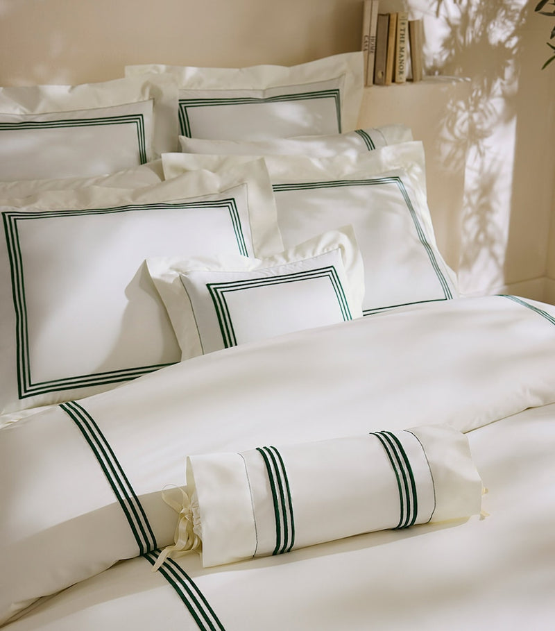 Pratesi Tre Righe super king duvet cover 260x220cm, imported from the UK