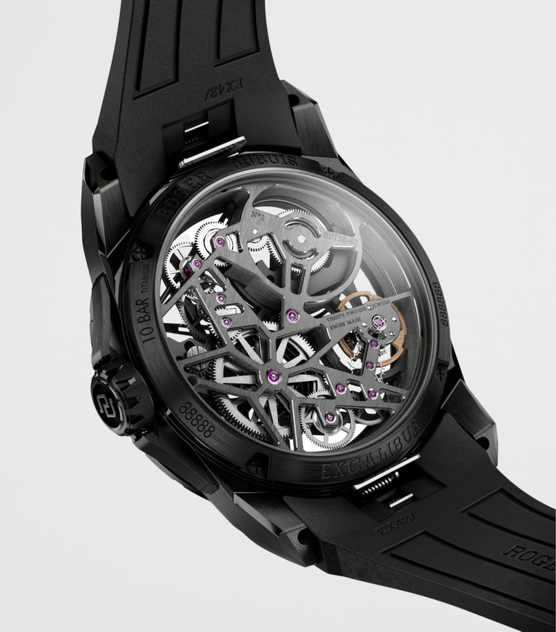 Roger Dubuis Excalibur Monobalancier titanium watch 42mm (British brand)