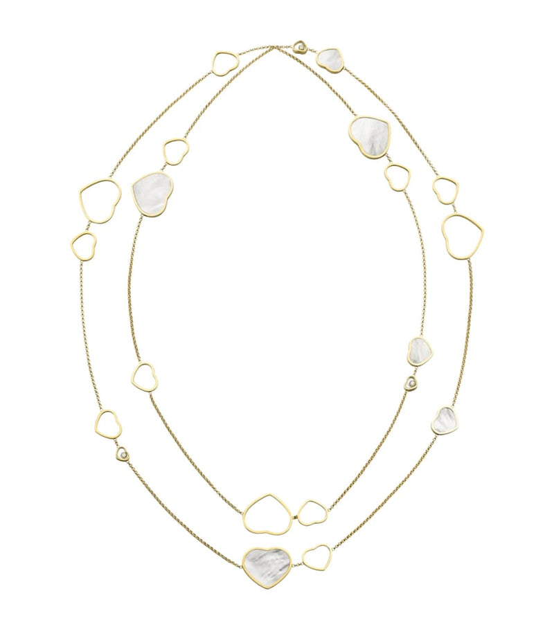 Chopard Happy Hearts necklace 18kt yellow gold - British product