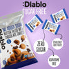 Diablo no added sugar butter sweets chocolate filled 75g - British product